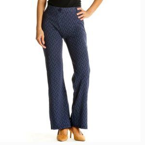 Betabrand Knit Geometric Print Dress Pants